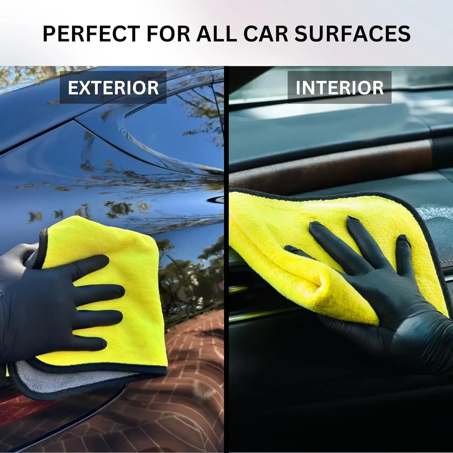1/10 adet Araba Yıkama Mikrofi - Microfiber Car Drying Towel Super Absorbent incelemesi ve fiyatı
