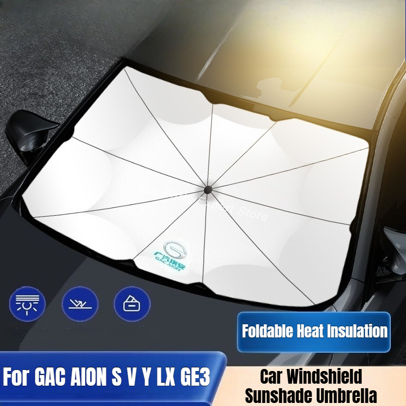 GAC AION S V Y LX GE3 Araba Ön - Car Sunshade Windshield Umbrella Foldable incelemesi ve fiyatı