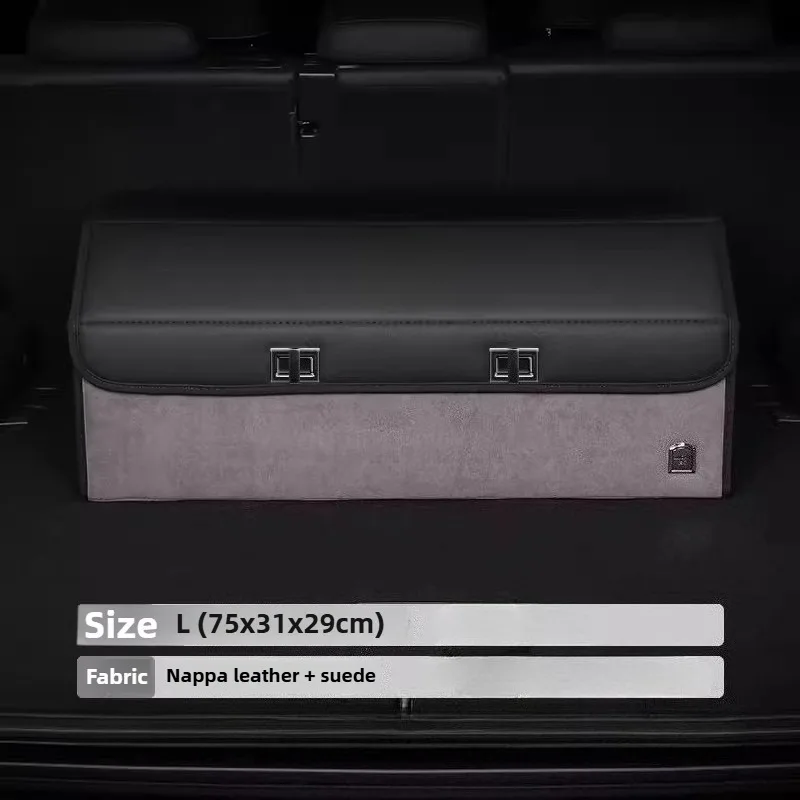 Hafif Lüks Süet Araba Bagajı S - Car Trunk Organizer Foldable Storage Box incelemesi ve fiyatı