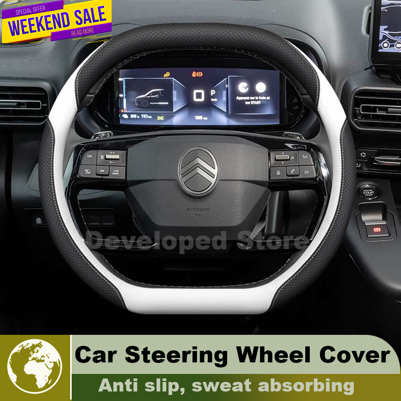 Citroen E-Berlingo 2024-2026 i - Car Steering Wheel Cover Anti Slip Breathable incelemesi ve fiyatı
