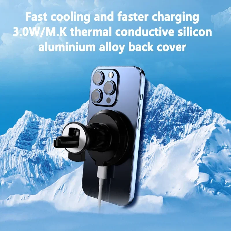Araba Hava Çıkışı Kablosuz Şar - Magnetic Phone Holder For Car Vent incelemesi ve fiyatı
