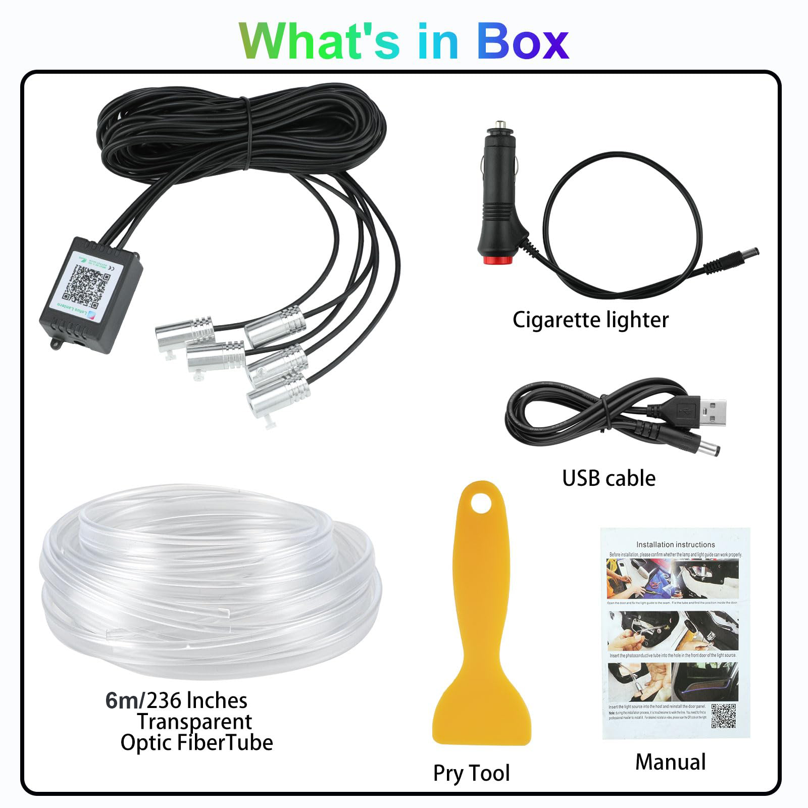 DIY Esnek Neon Işık 12V RGB LE - Led Ambient Interior Car Lights App Control incelemesi ve fiyatı
