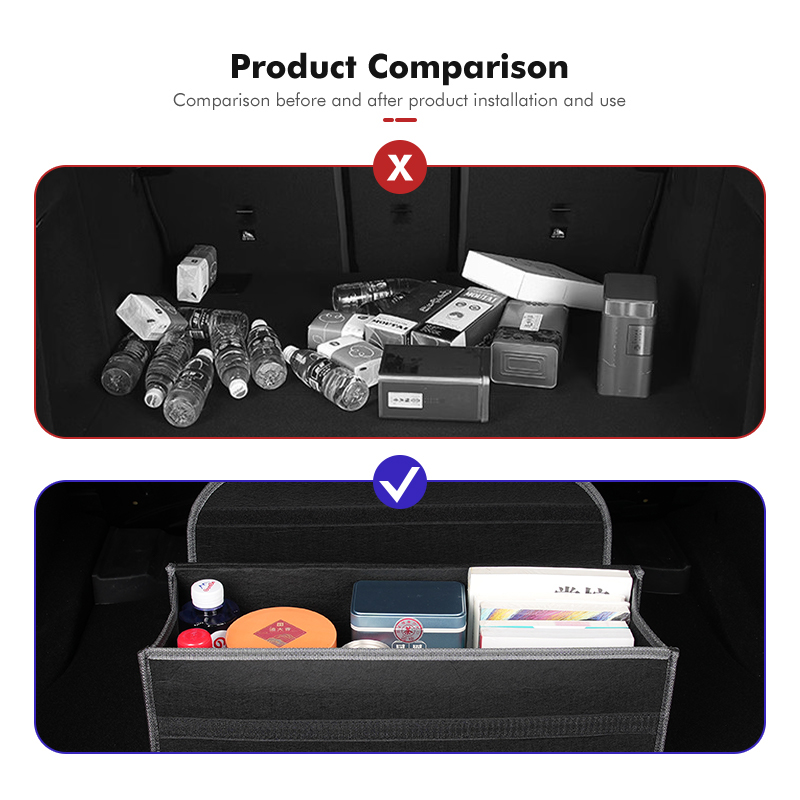 Araba bagaj saklama kutusu taş - Car Trunk Organizer Foldable Storage Box incelemesi ve fiyatı