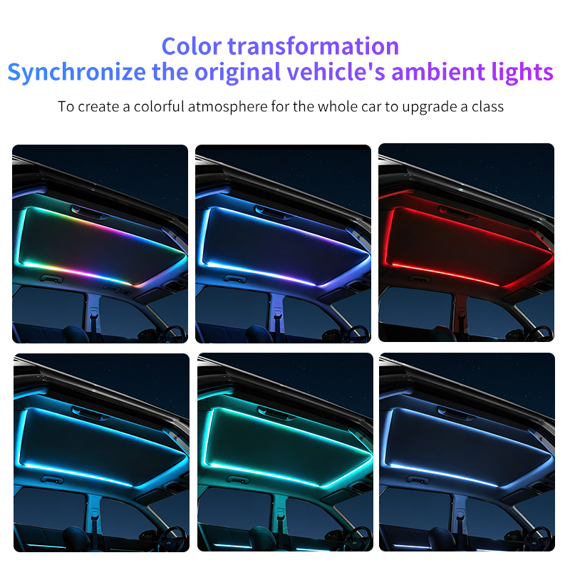 Araba Sunroof Ortam Işıkları L - Led Ambient Interior Car Lights App Control incelemesi ve fiyatı