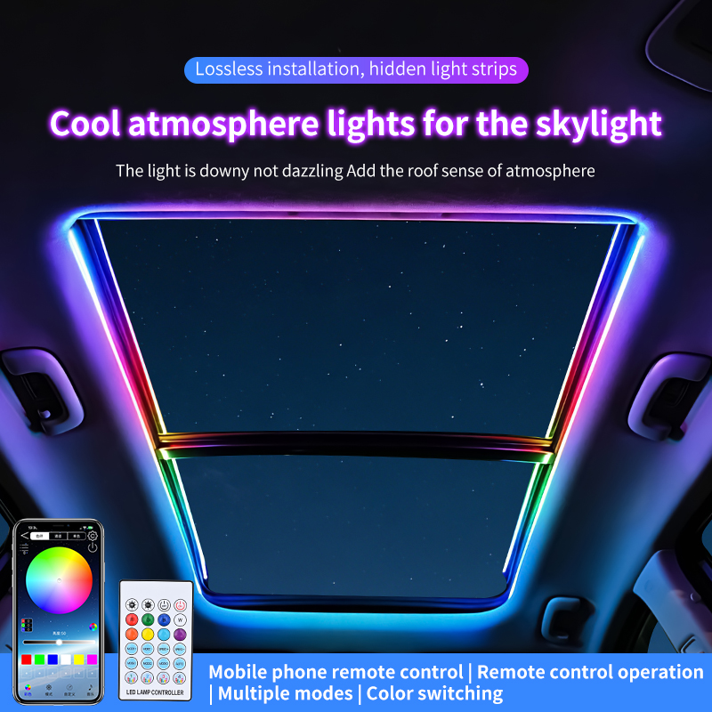 Araba Sunroof Ortam Işıkları L - Led Ambient Interior Car Lights App Control incelemesi ve fiyatı